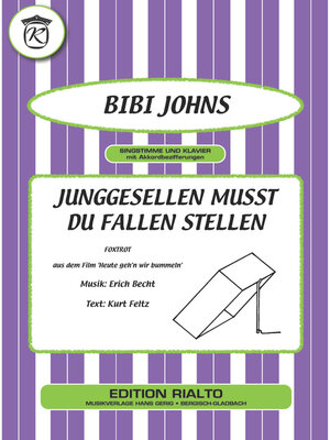cover image of Junggesellen musst du Fallen stellen